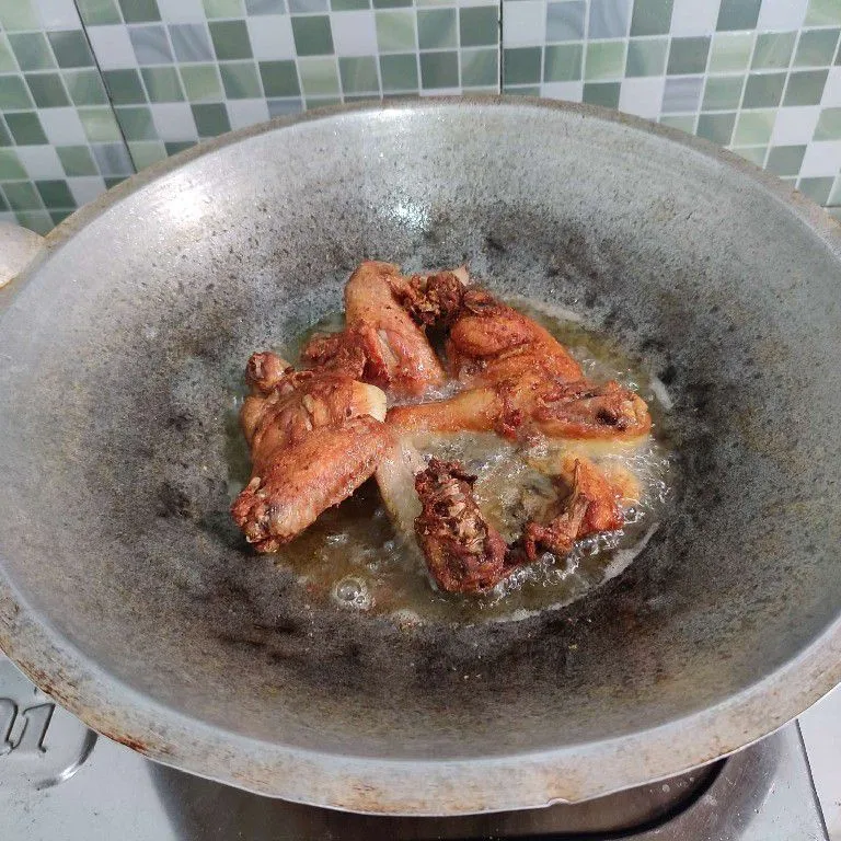 Step 2 Ayam Goreng dan Tahu Balado Ijo