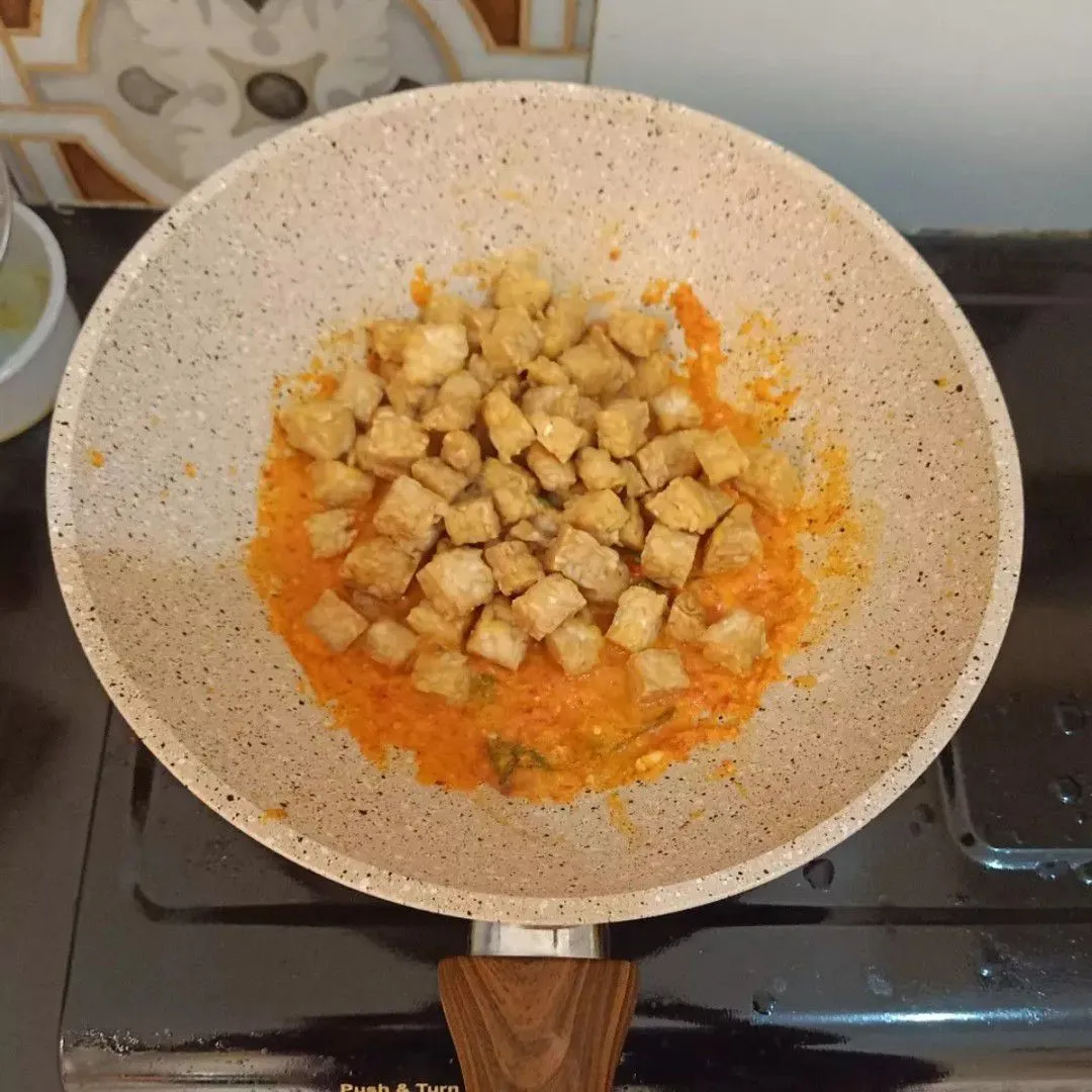 Step 4 Tempe Bumbu Rujak
