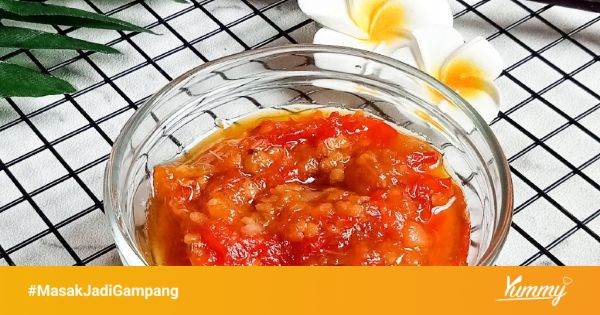 Sambal Bawang Rebus Proses Pembuatan