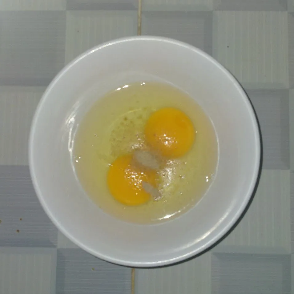 Step 2 Telur Dadar Bakso 