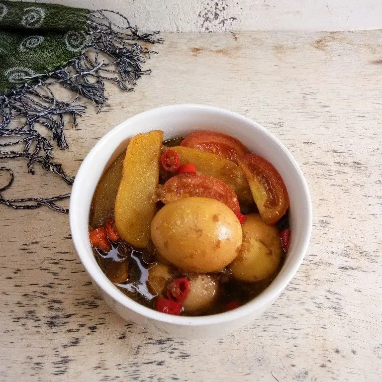Step 7 Semur Telur Kentang