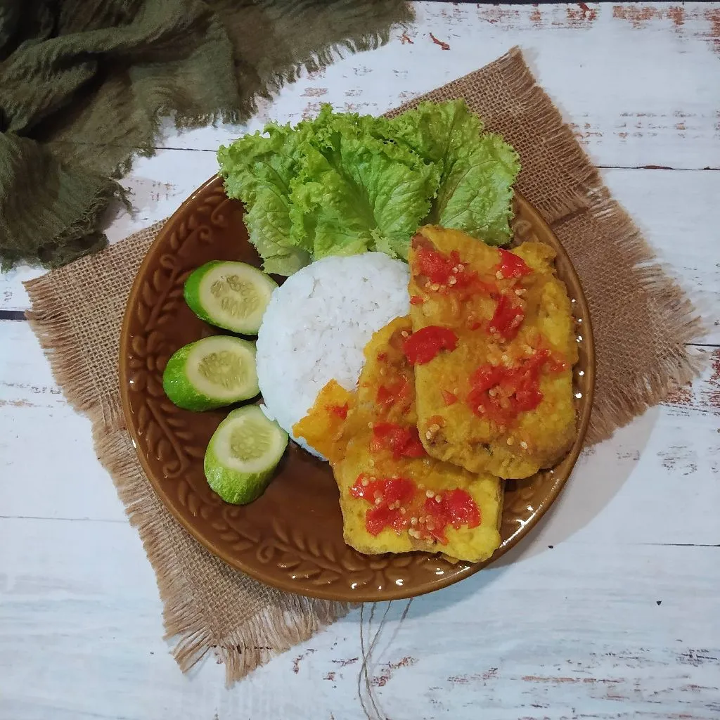 Menjes Geprek Sambal Bawang #MENUTANGGALTUA