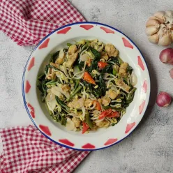 Tumis Kangkung Tempe Saus Tiram #MENUTANGGALTUA