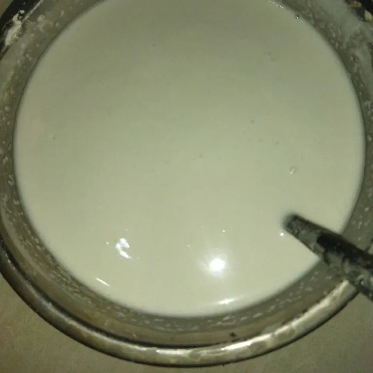 Step 1 Bubur sumsum candil ketan putih