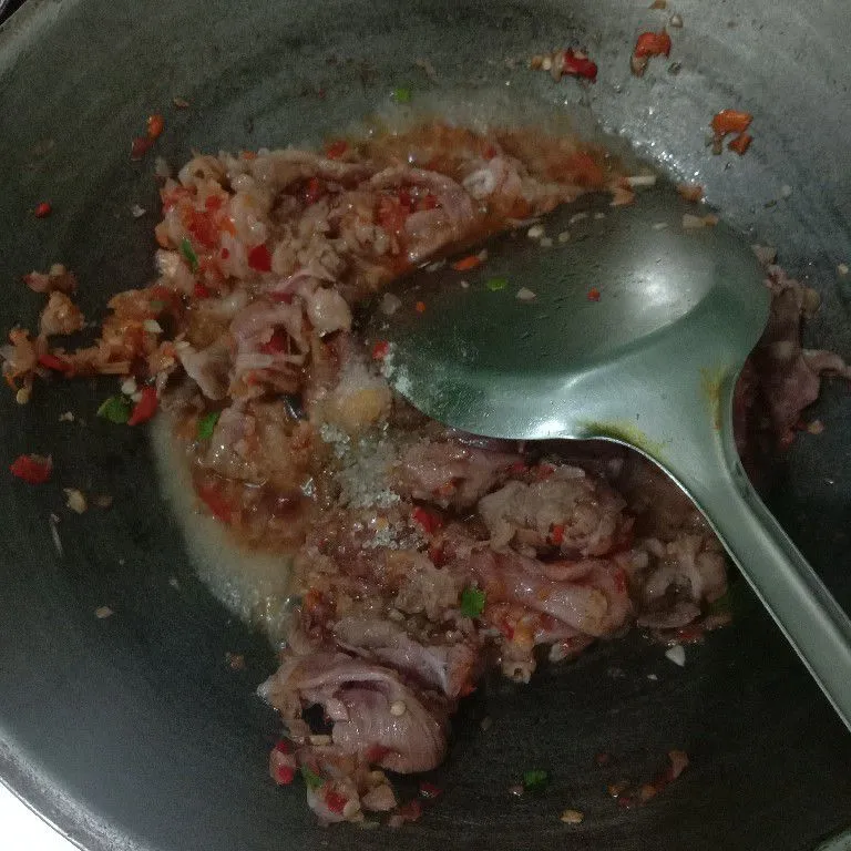 Step 4 Oseng Daging Sambal Matah