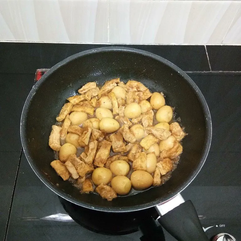 Step 6 Bacem Tahu Telur Puyuh
