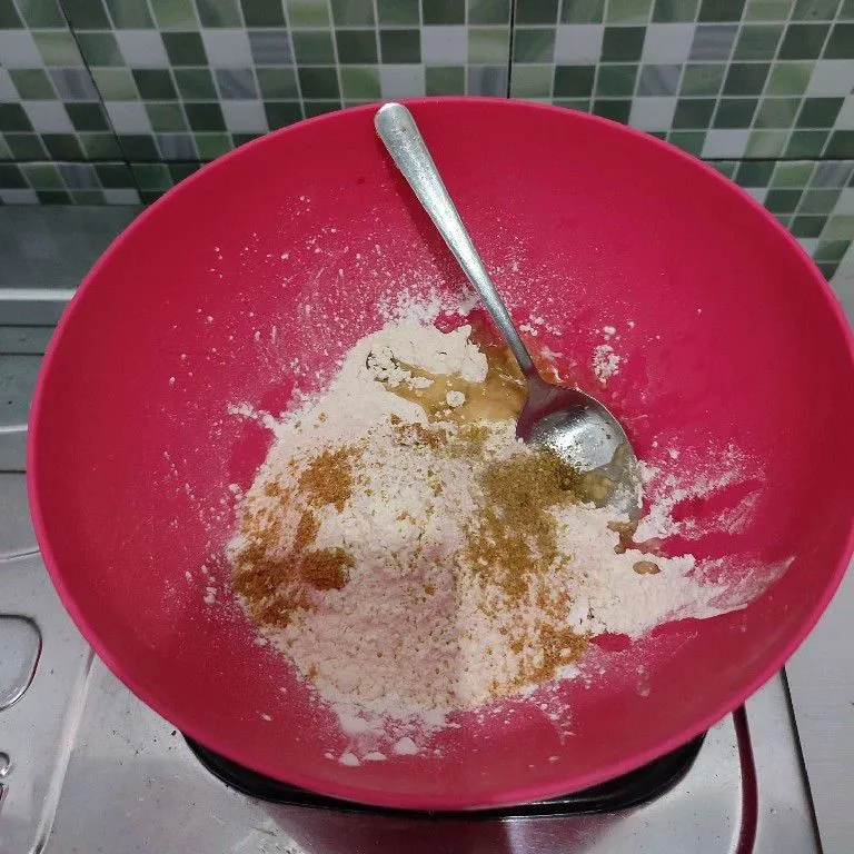 Step 1 Sotong Goreng