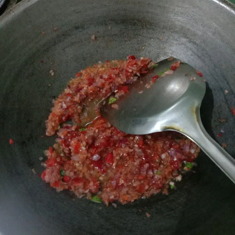 Step 2 Oseng Daging Sambal Matah