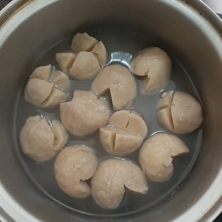 Step 2 Bakso Panggang Bumbu Kari