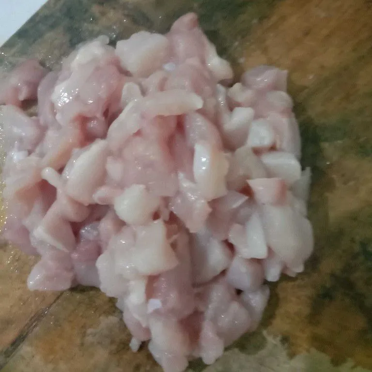 Step 2 Tahu Isi Ayam dan Sayur Pedas