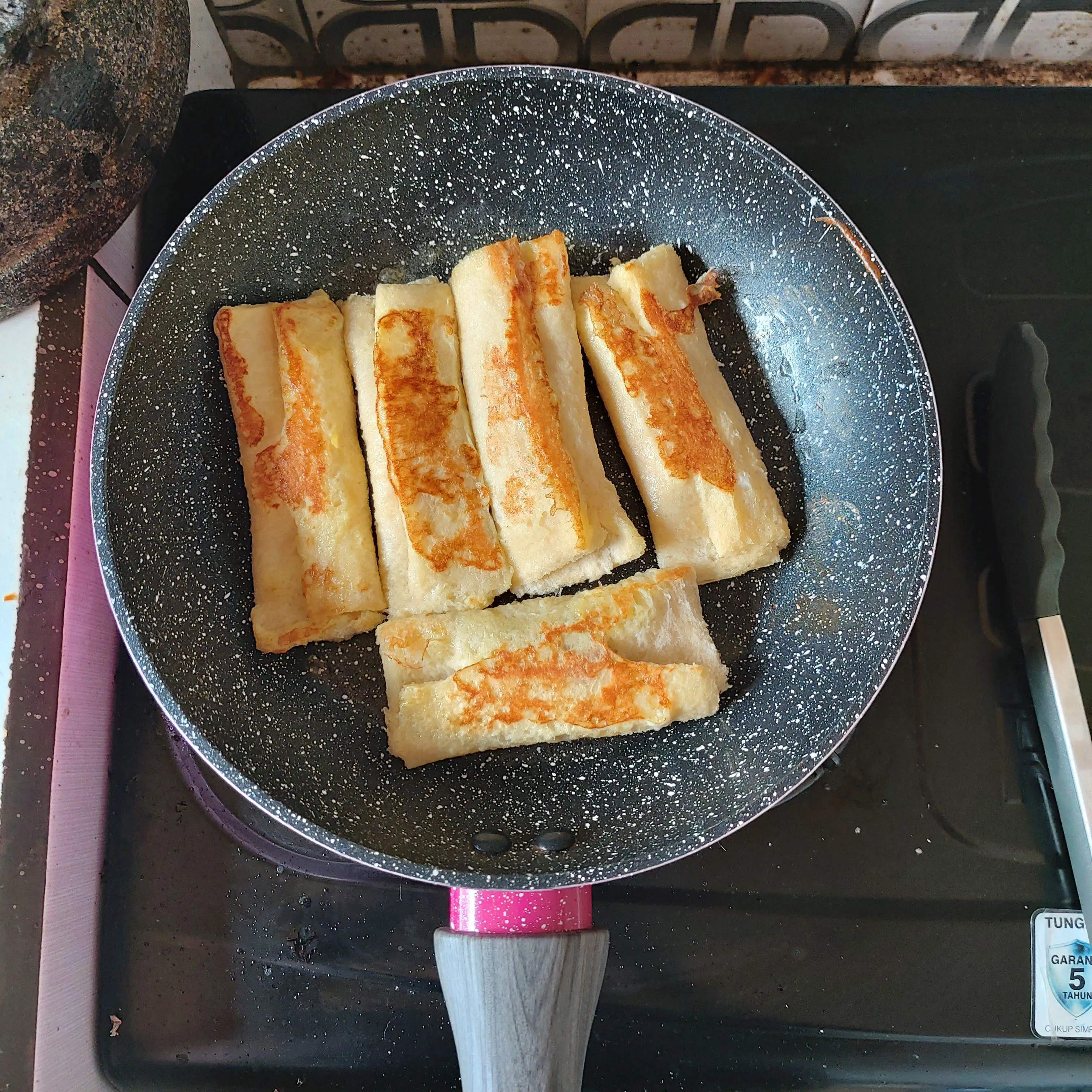 Step 5 Choco Crunchy french toast