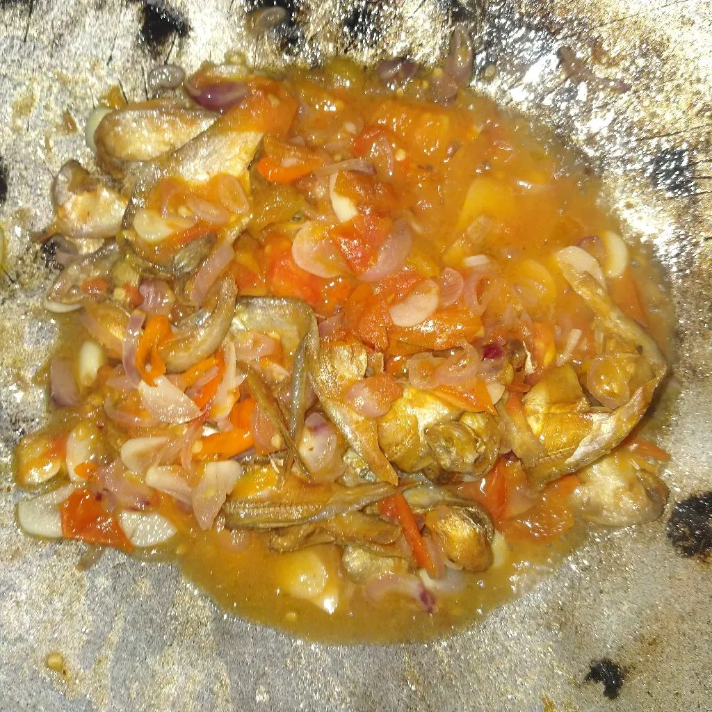 Step 6 Tumis Sambal Ikan Asin Kipas