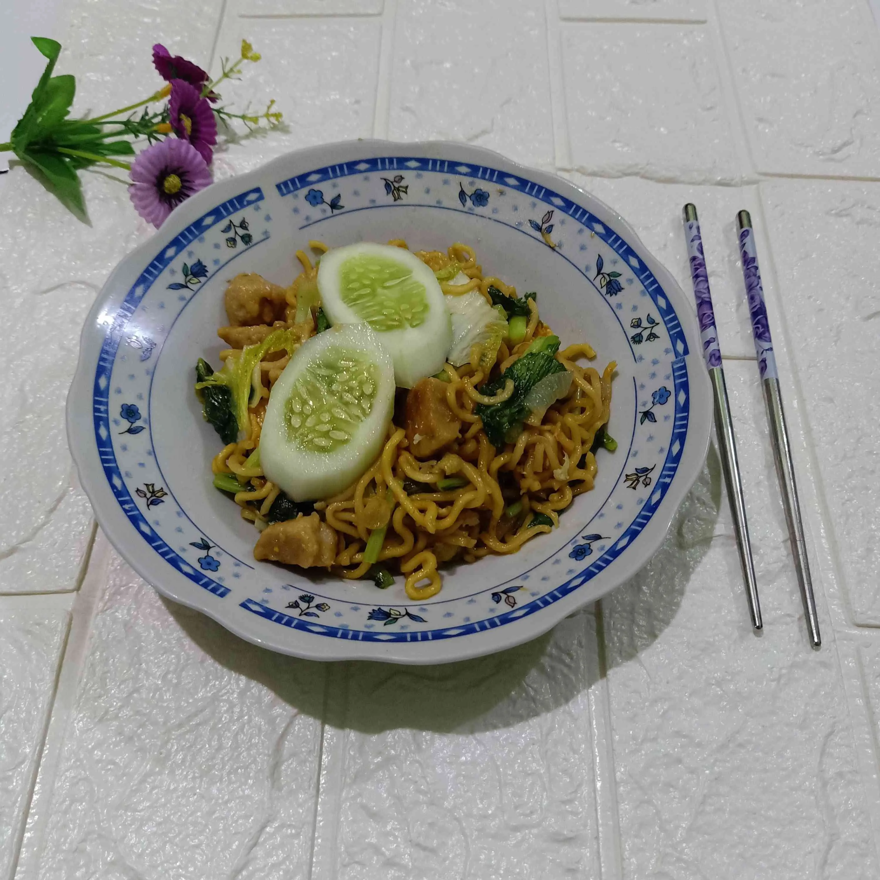 Mie goreng tek tek #MENUTANGGALTUA