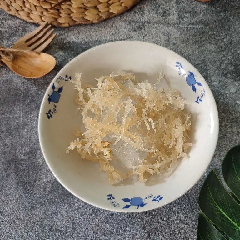 Step 2 Es Roti Rumput Laut