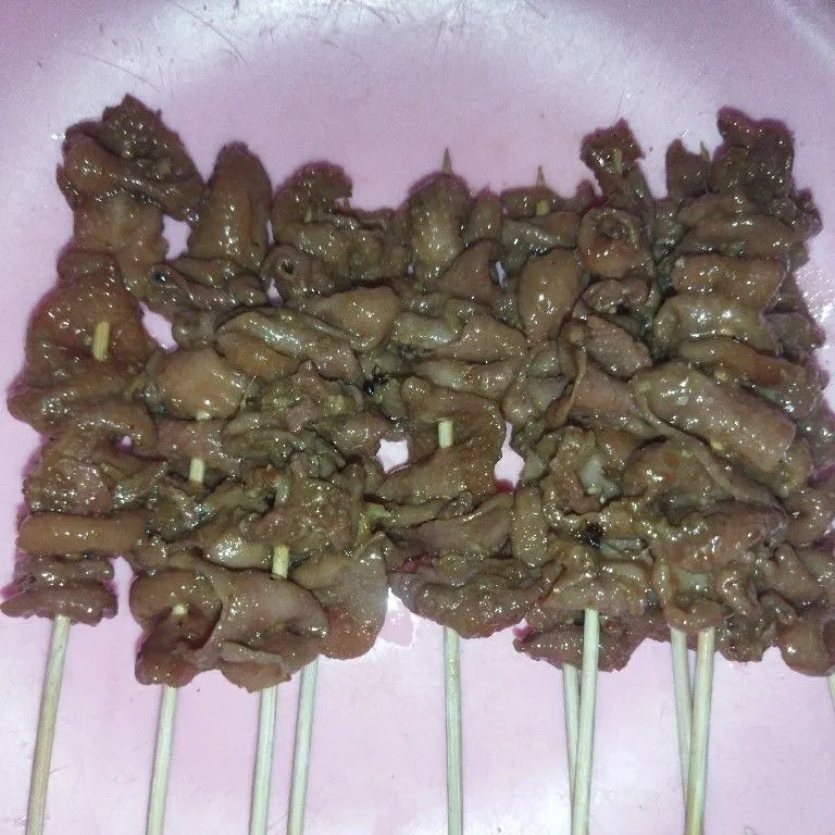 Step 6 Sate Kulit Ayam