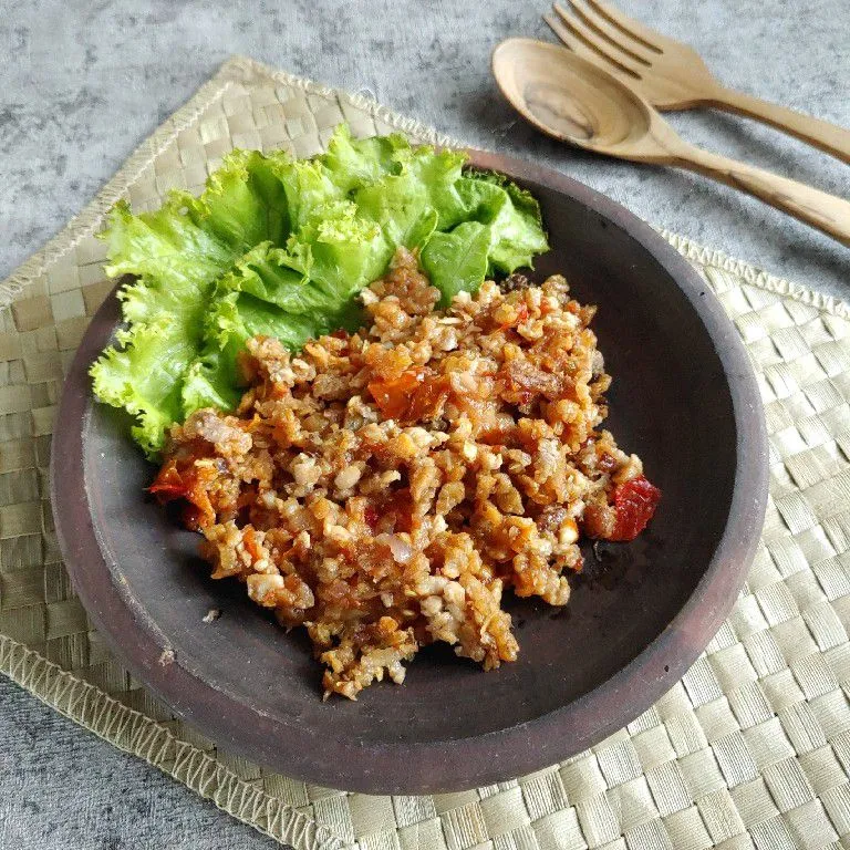 Penyetan Tempe Kacang #MENUTANGGALTUA