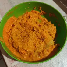 Aduk rata bumbu Jadi.