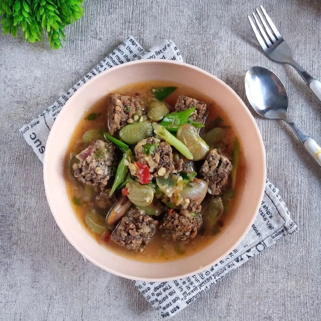 Tempe Kacang Masak Koro #MENUTANGGALTUA