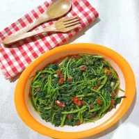 Tumis Bayam Gojiberry #MENUTANGGALTUA