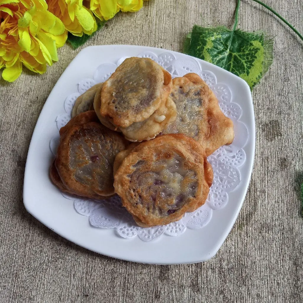 Ubi Ungu Goreng Tepung #MENUTANGGALTUA