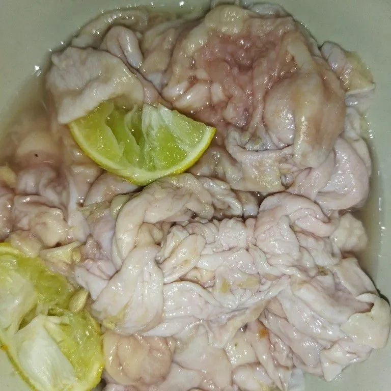 Step 1 Sate Kulit Ayam