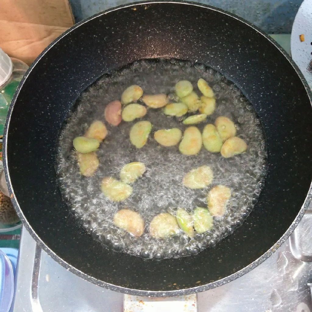 Step 2 Tempe Kacang Masak Koro