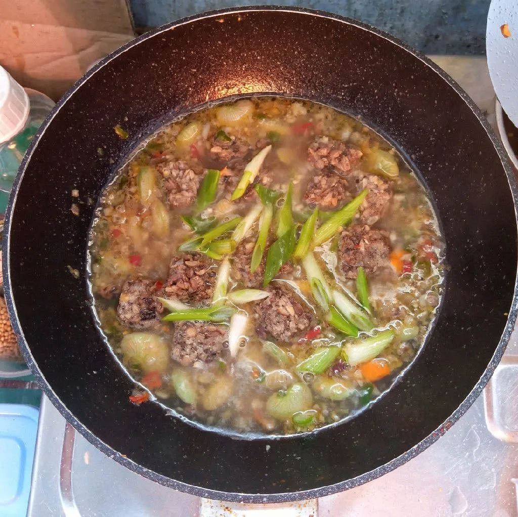 Step 5 Tempe Kacang Masak Koro