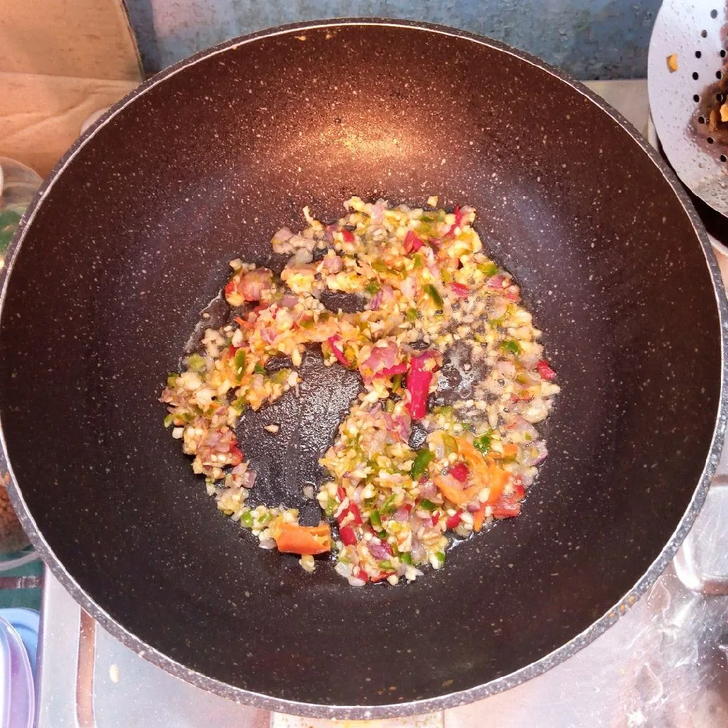 Step 3 Tempe Kacang Masak Koro