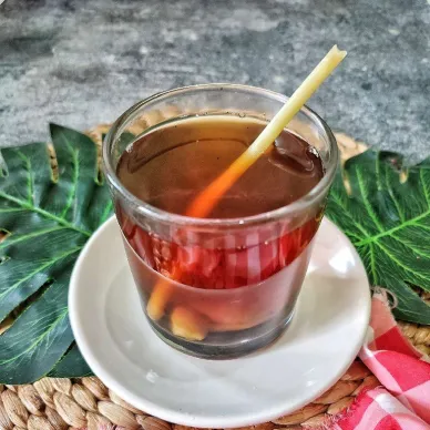 Teh Serai Jahe Gula Batu #MENUTANGGALTUA