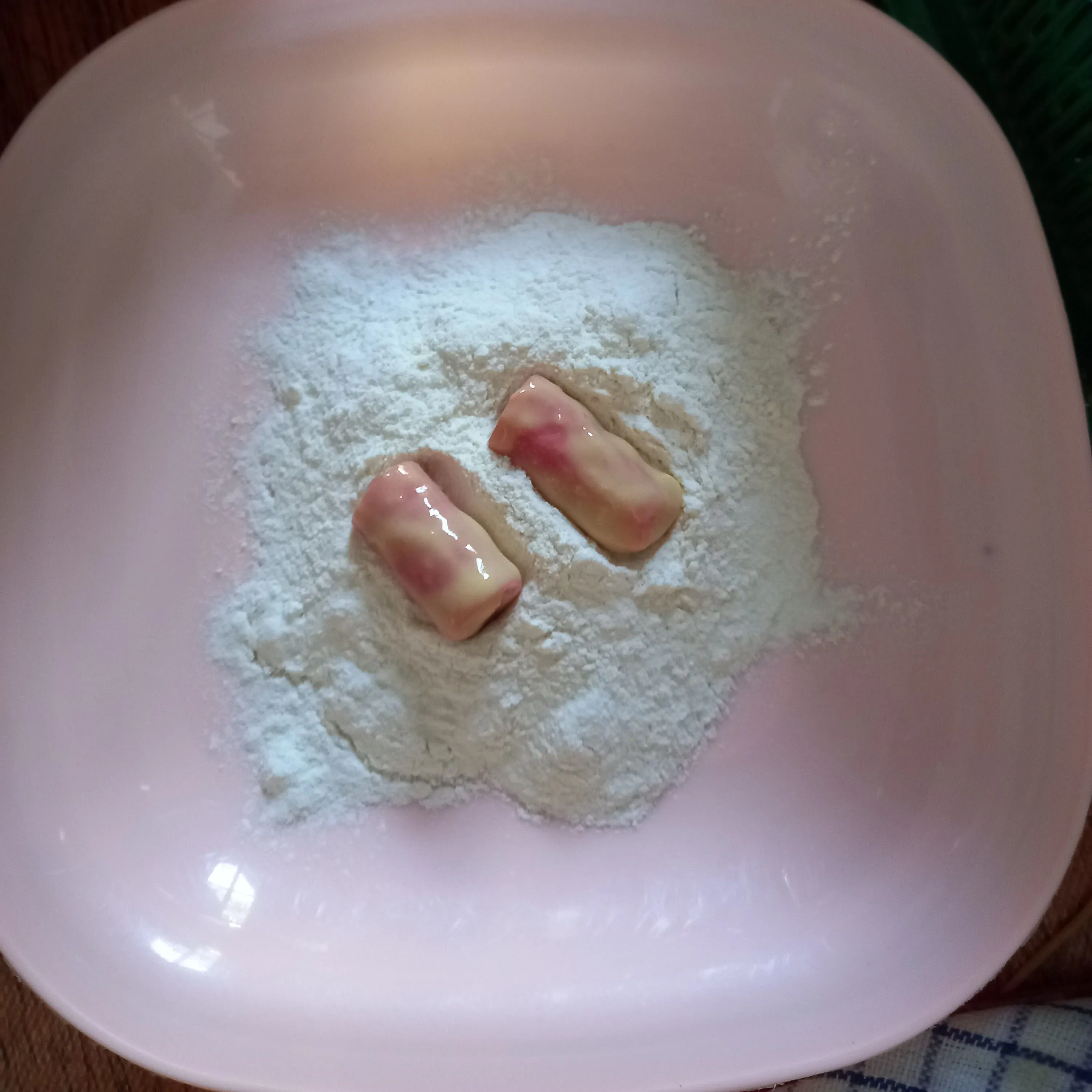 Step 6 Sosis Tepung Asam Manis