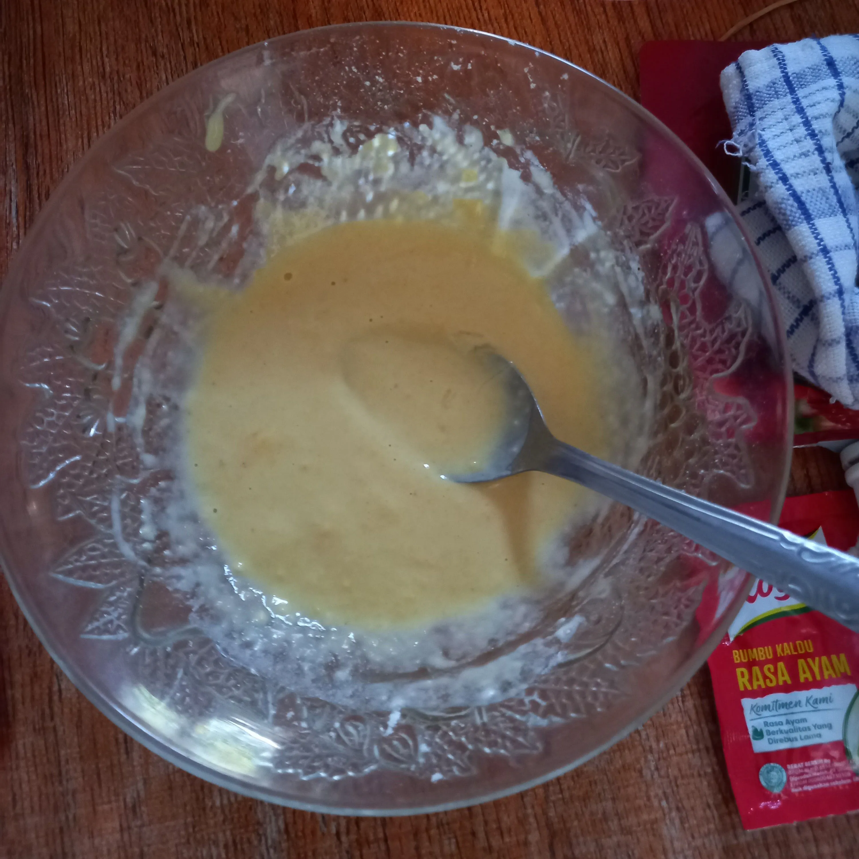 Step 4 Sosis Tepung Asam Manis
