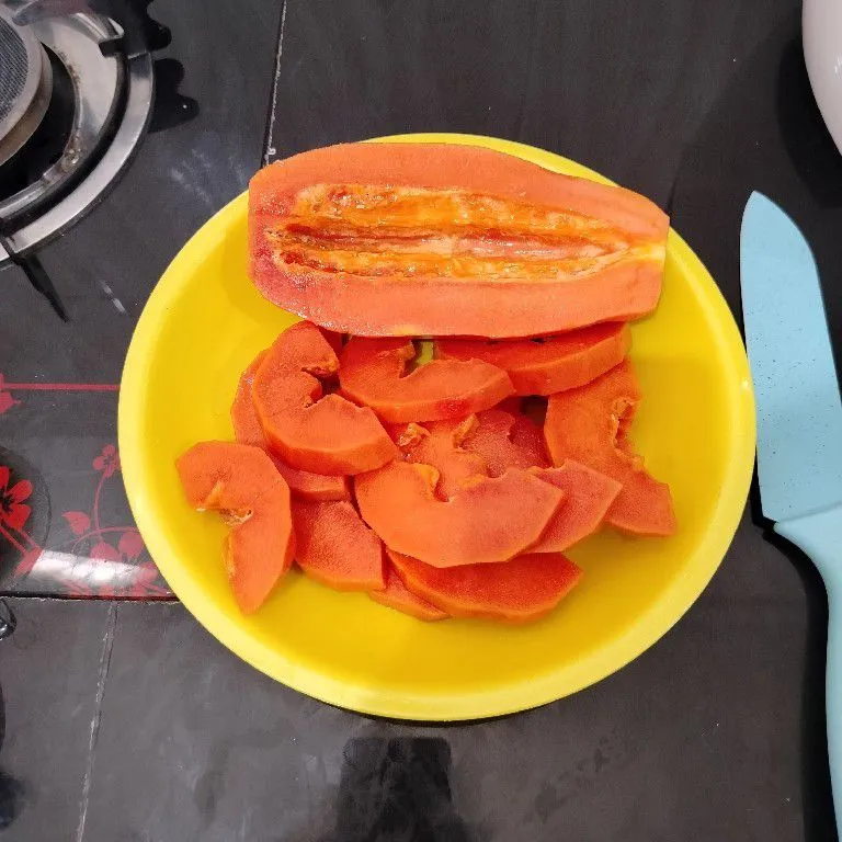 Step 1 Asinan Pepaya