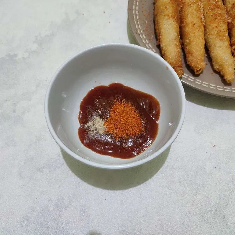 Step 8 Sotong Goreng Soas BBQ