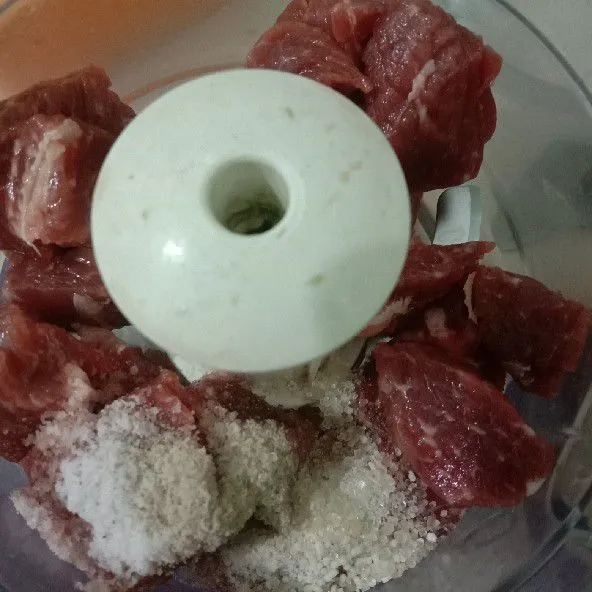 Step 1 Bakso Sapi
