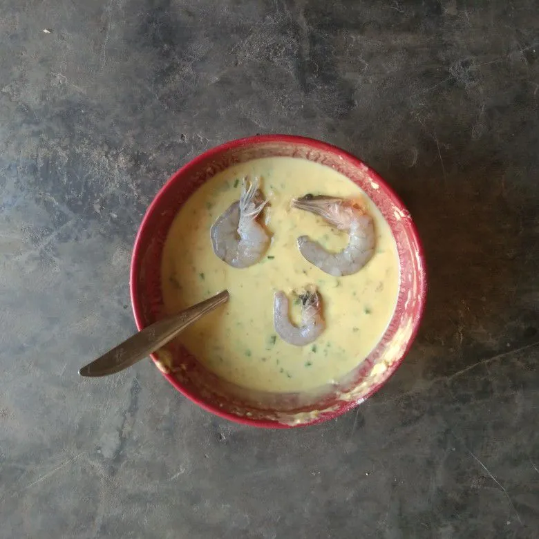 Step 6 Bakwan Udang