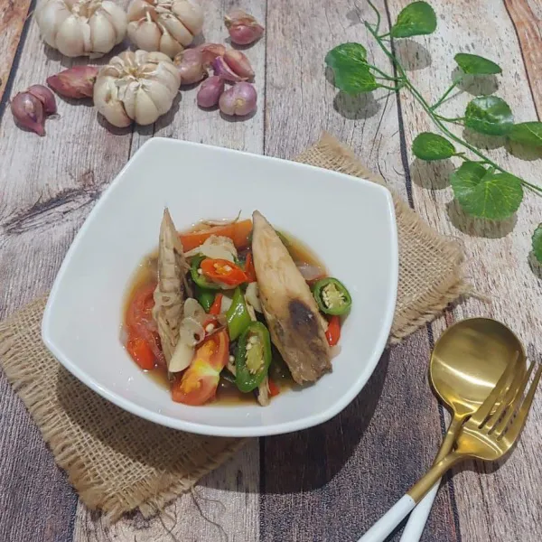 Kemudian angkat dan sajikan.