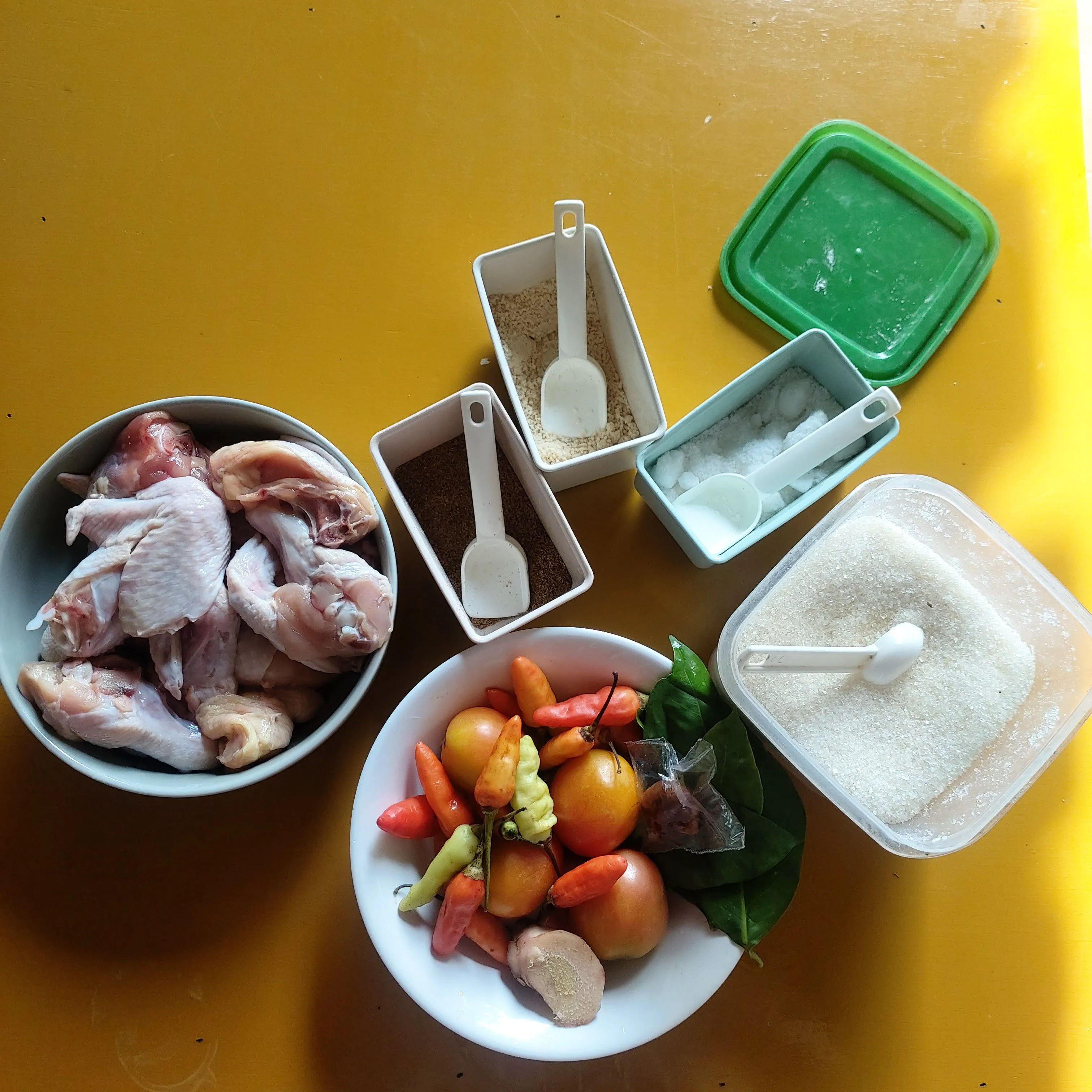 Step 1 Asem-Asem Ayam