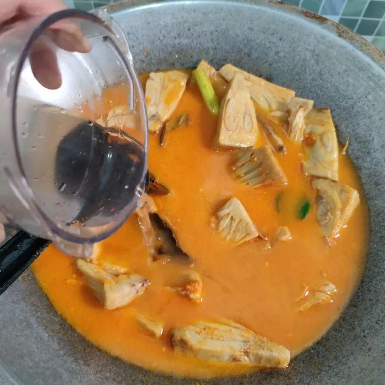 Step 4 Lodeh Tewel