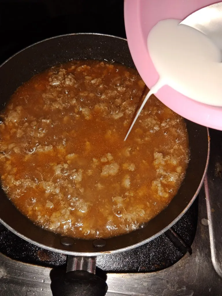 Step 3 Beef Mentai Rice