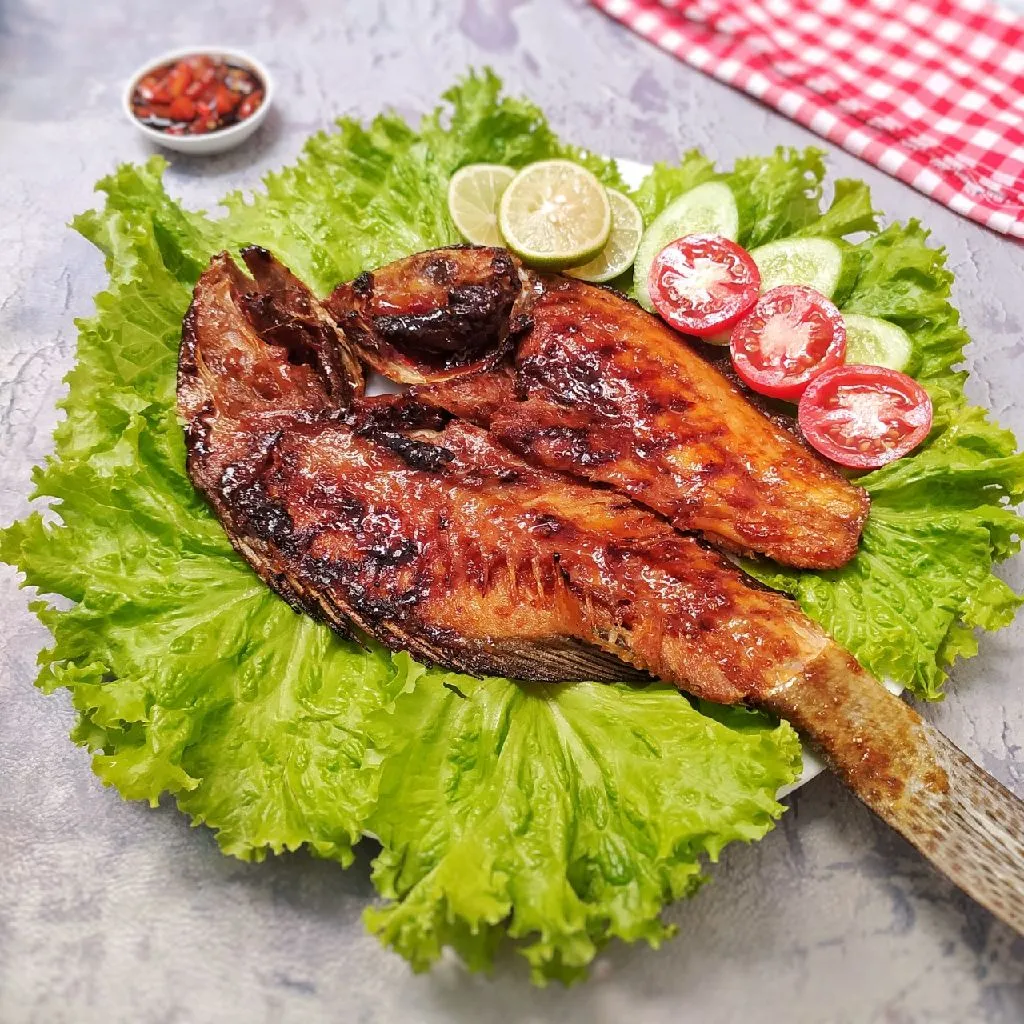 Ikan Laut Bakar Bumbu Kecap #MENUTANGGALTUA