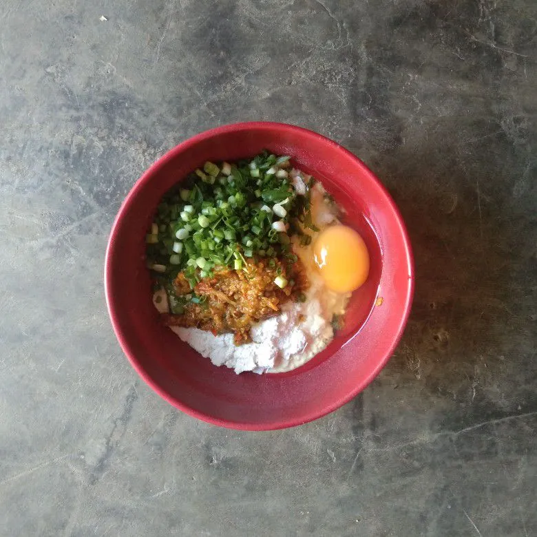 Step 5 Bakwan Udang