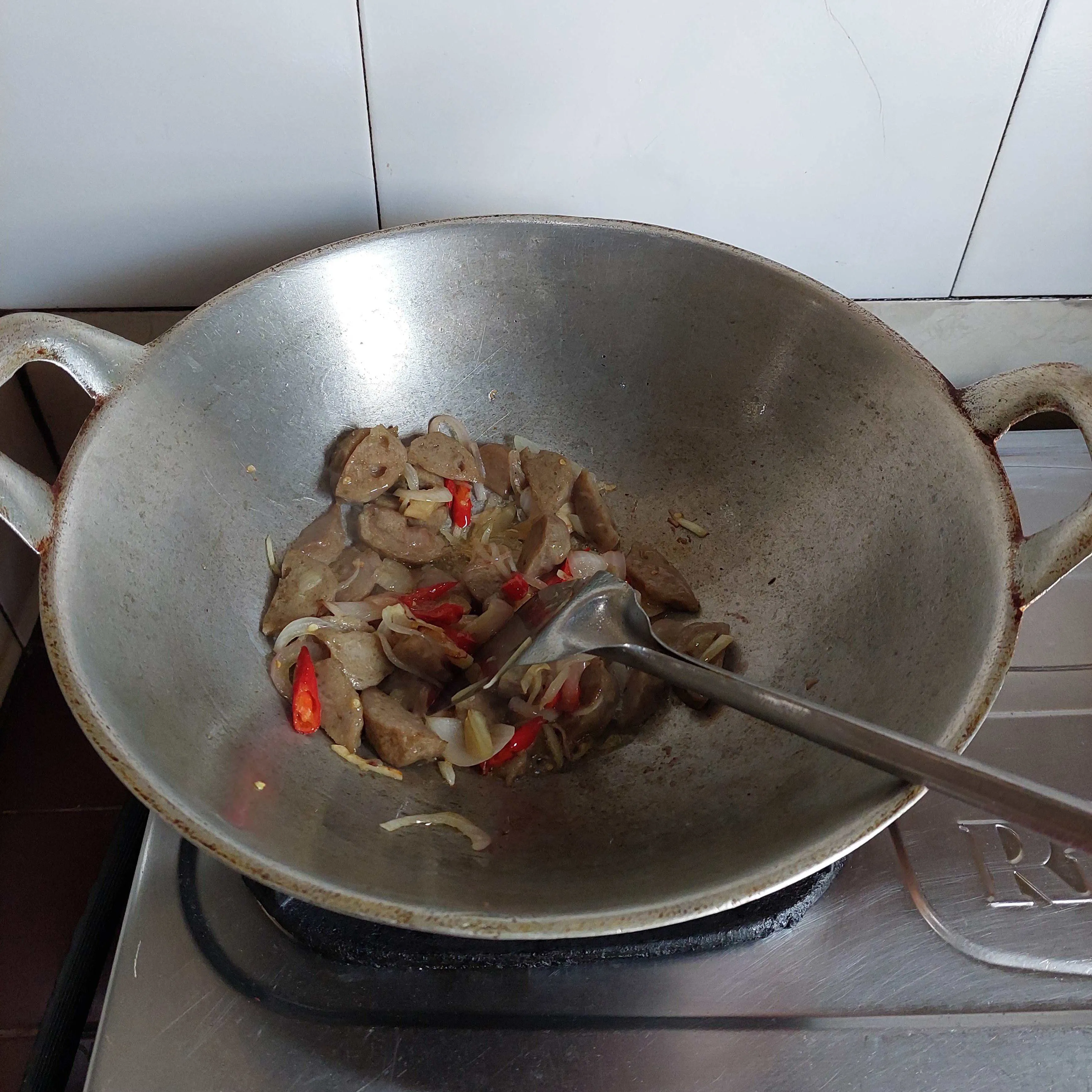 Step 4 Tumis Bakso Dan Sayur