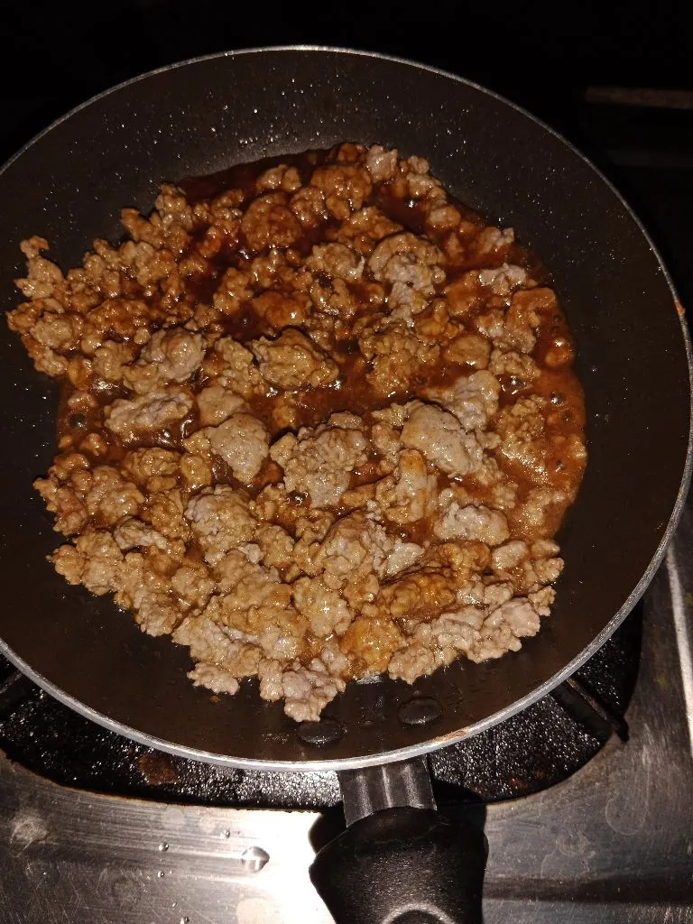Step 2 Beef Mentai Rice
