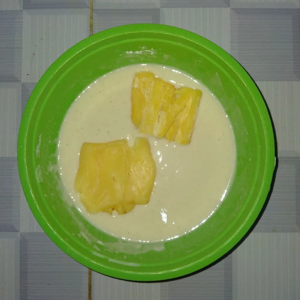 Step 5 Tape Goreng Crispy