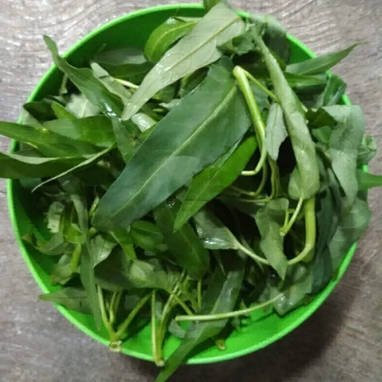 Step 1 Sayur Asem Kangkung