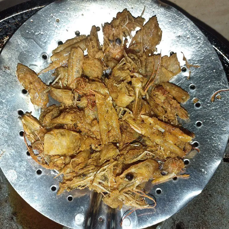 Step 3 Kulit Udang Sambal Matah