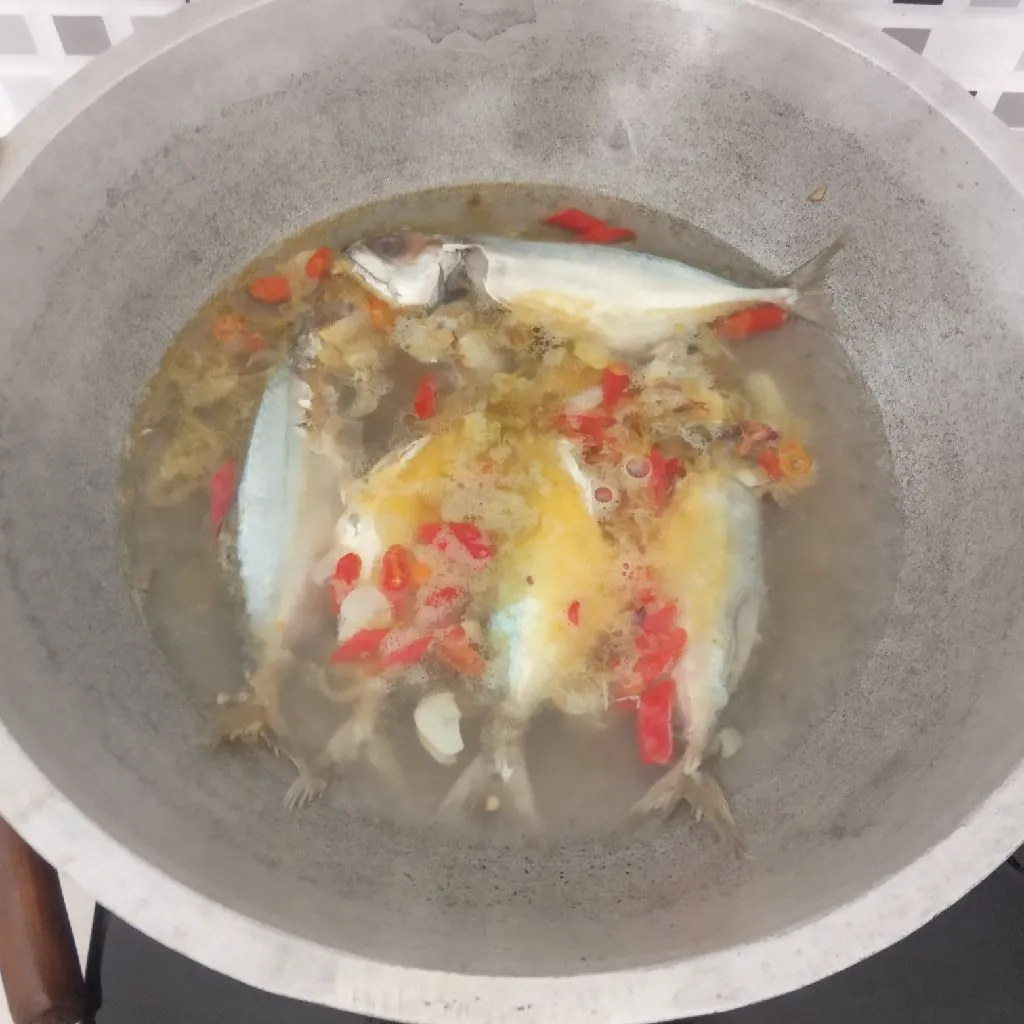 Step 4 Ikan Kembung Kuah Asam