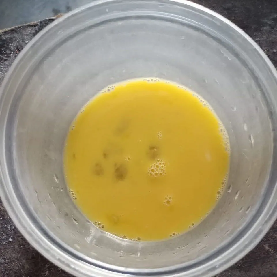 Step 1 Gyeran Gul (Sup Telur)