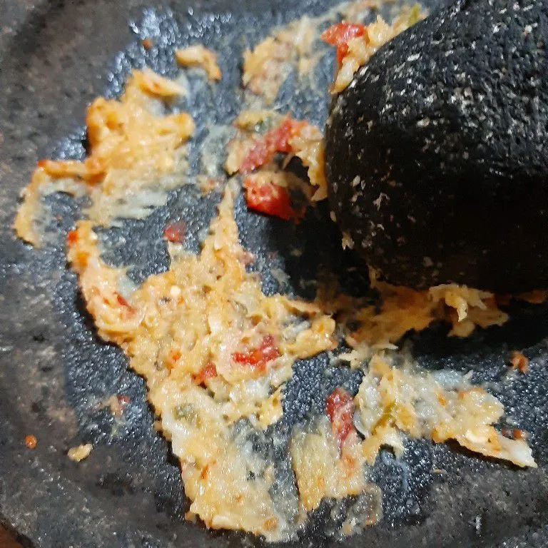 Step 1 Tahu Toge Kuah Kacang