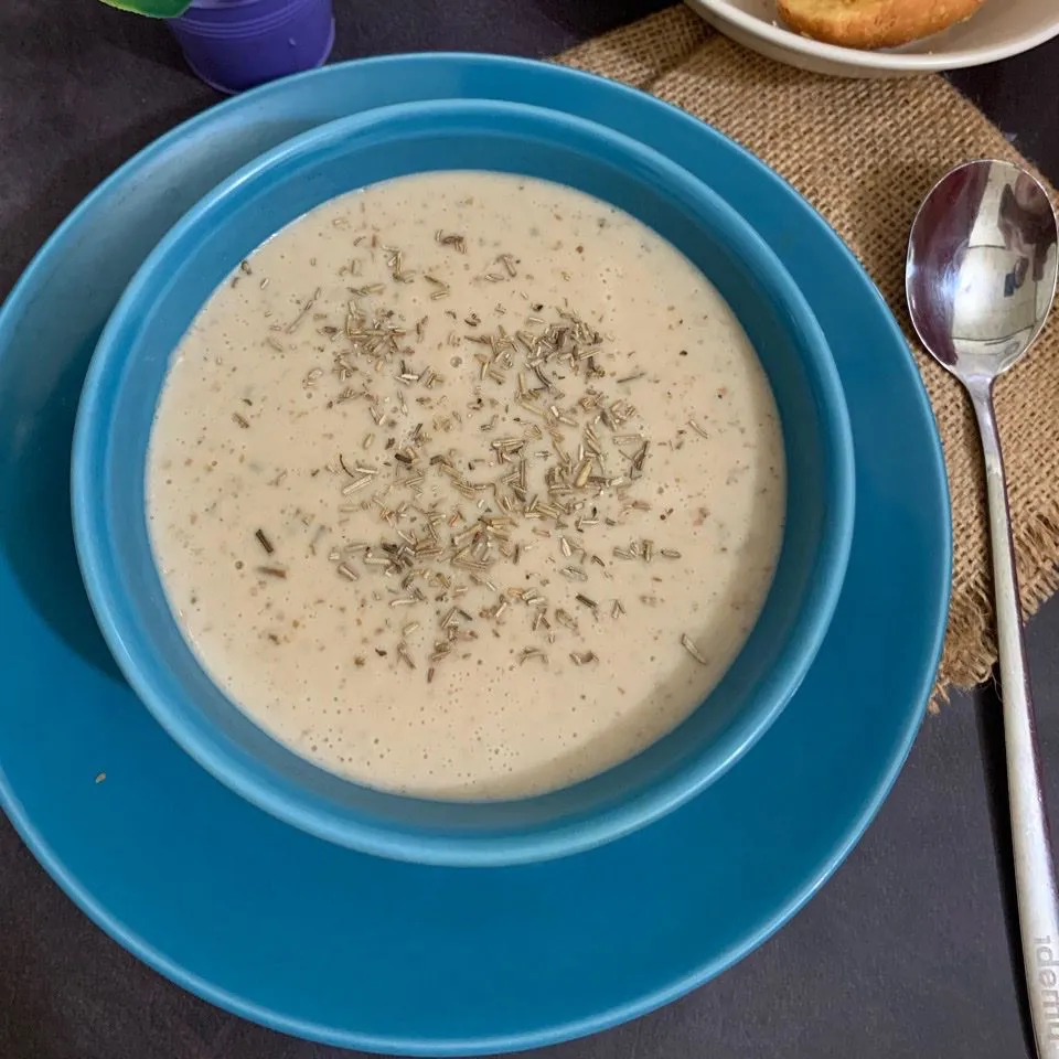 Creamy Mushroom Soup Tanpa Cream #MENUTANGGALTUA